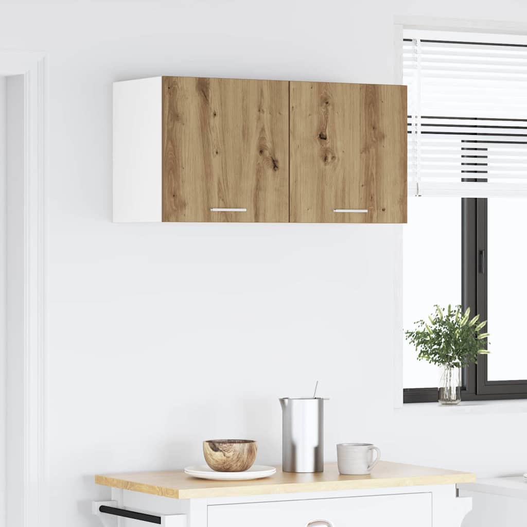 Hängeschrank Riga Artisan-Eiche 80 x 31 x 40 cm Holzwerkstoff